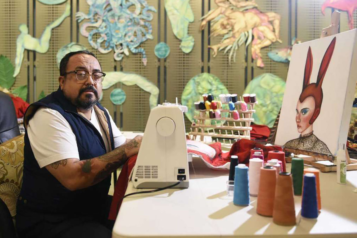 Chilean Artist Finds Inspiration In COVID-19 And His Native Country For Stamford Exhibit